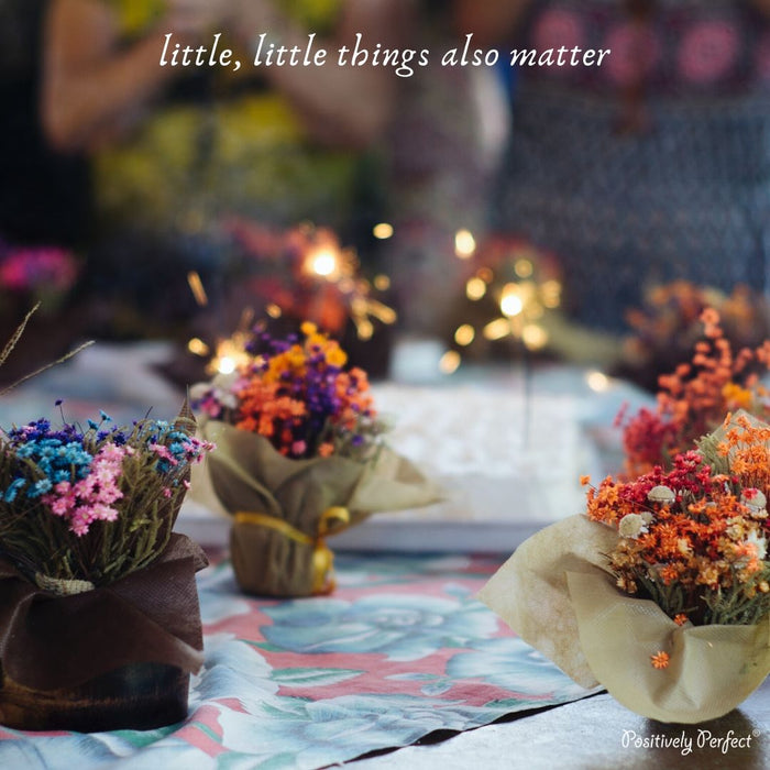 Little, Little Things Also Matter