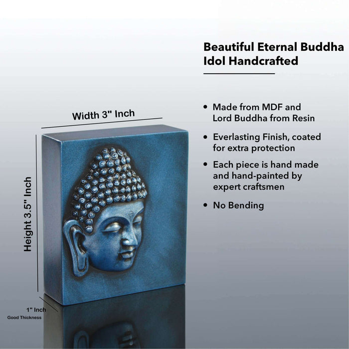 Buddha Gifts: Eternal Buddha Handcrafted Small Idol | Home or Office Decor