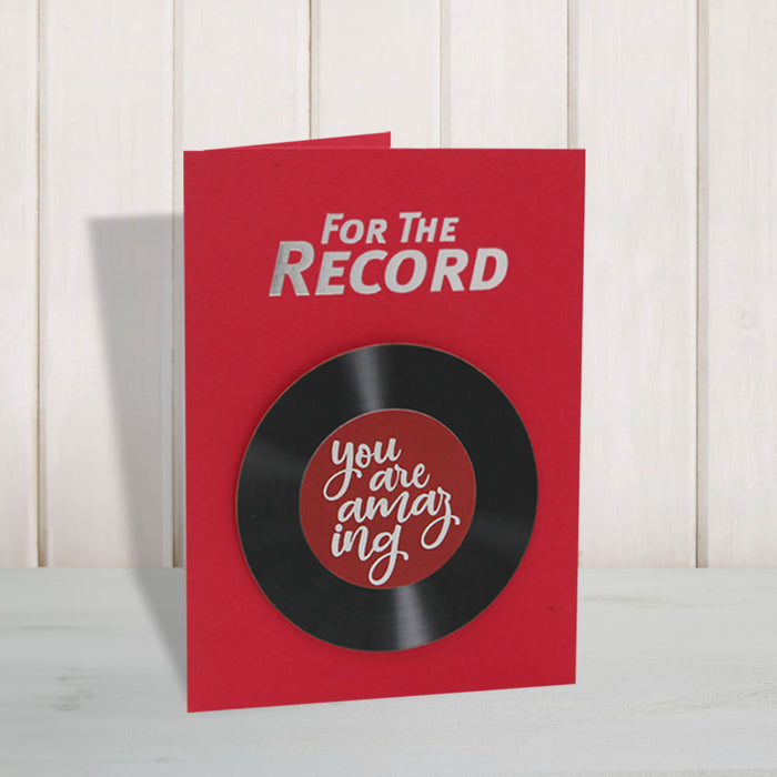 For the Record: You are Amazing Premium Quality Leadership Cards By Pinnacle, Set of 5 Cards With Envelopes