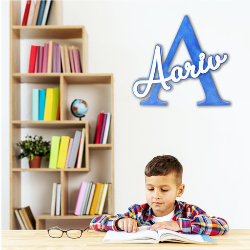 AmazingYou, Name Art for the Walls, Lovely Blue