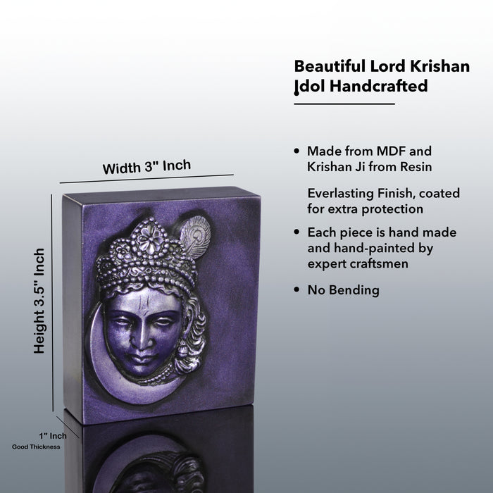 Krishna ji idol  Inspirational  cube for Home or Office and Mandir.