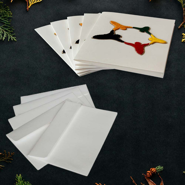 TeamWork Premium Quality Leadership Cards By Pinnacle, Set of 5 Cards With Envelopes
