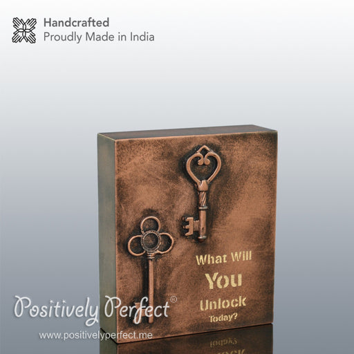 Handmade Inspirational Gift : What will you unlock today
