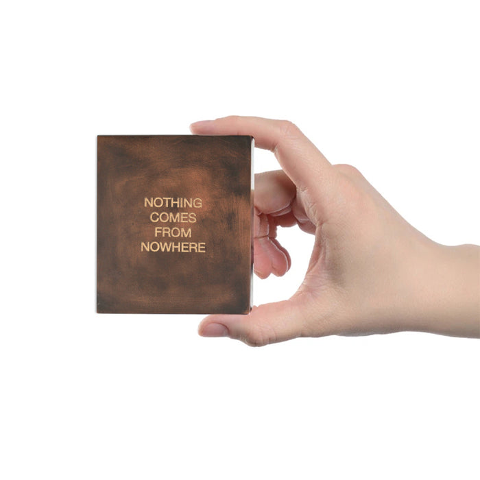 Nothing comes from Nowhere : Gift by Positively Perfect.