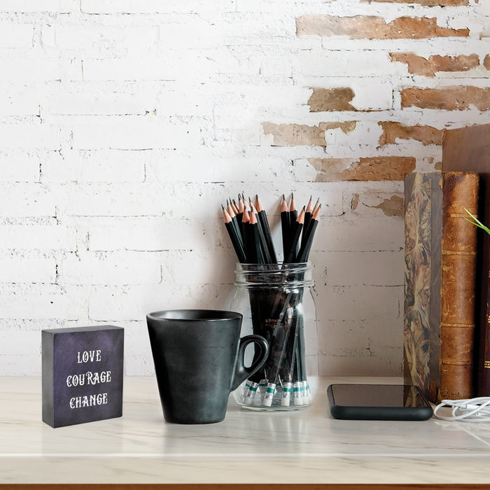 Love Courage Change : Desktop Gift Ideas