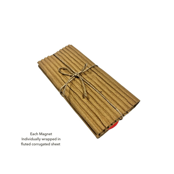 Courageous Fridge Magnet