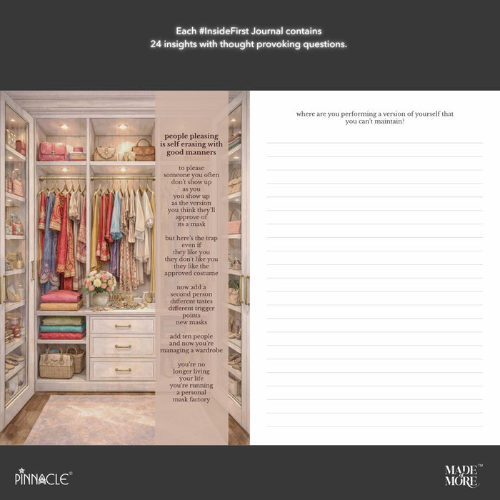 INSIDEFIRST Journal Special Edition Journal for Women Made of More