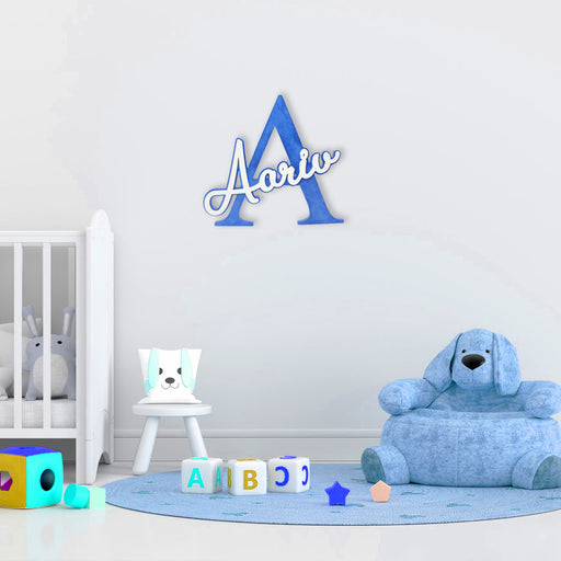 AmazingYou, Name Art for the Walls, Lovely Blue