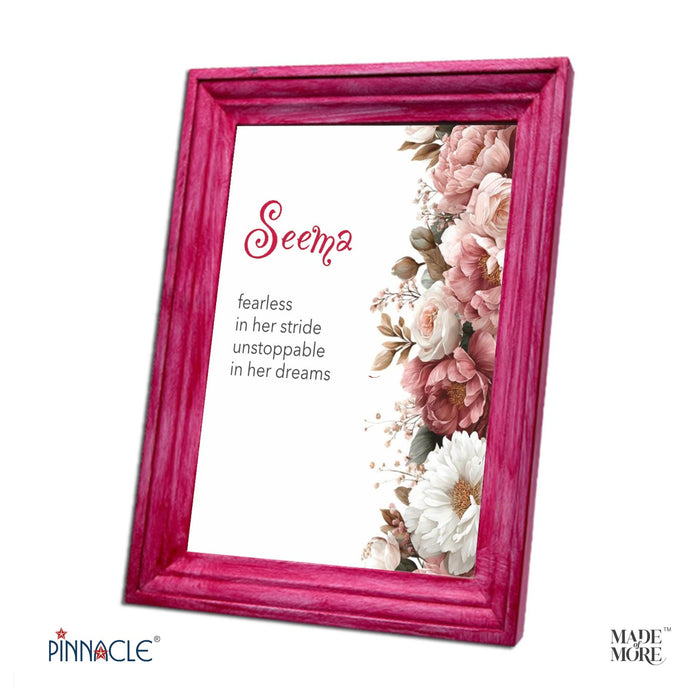 Heritage Picture Frame Print Style 1 - Magnificent Magenta