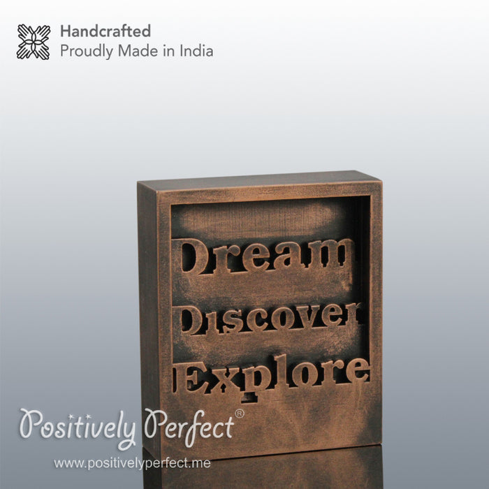 Inspiring Quote Gifts : Dream Discover Explore