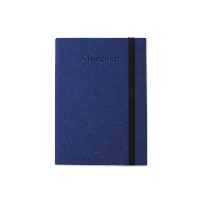InsideFirst Journal, The Journal for Super Achievers, 34 Insights to Action, To Think List, To Thank List. Best Induction Gift, Color(Energetic Blue)