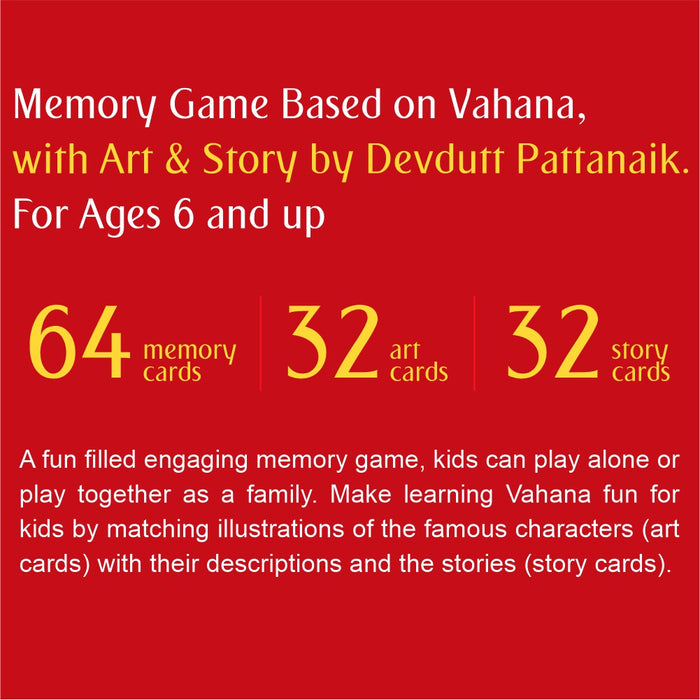 Epically Vahana, Memory Matching Game for Children Based on Mythological Animal Kingdom, For Age 6+